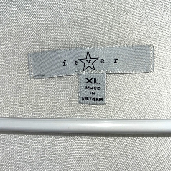 Fever sleeveless collared button down high/low tunic Sz XL - Picture 5 of 12